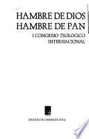 Hambre de Dios, hambre de pan