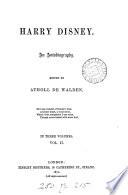 Harry Disney, ed. [really written by] Atholl de Walden