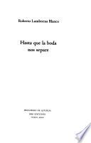 Hasta que la boda nos separe
