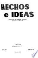 Hechos e Ideas