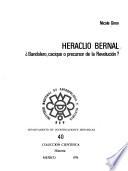Heraclio Bernal, bandolero, cacique o precursor de la Revolución?