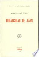 Hidalguías de Jaén