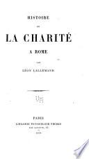 Histoire de la charité à Rome