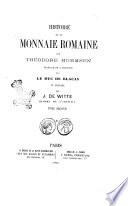 Histoire de la monnaie romaine par Théodore Mommsen