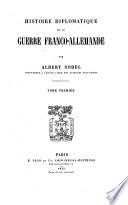 Histoire diplomatique de la guerre franco-allemande