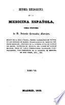 Historia bibliográfica de la medicina española
