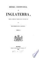 Historia constitucional de Inglaterra, desde la dominacion romana. Tom. 1 3, cuaderno 17