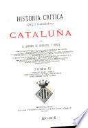 Historia critica (civil y eclesiastica) de Cataluña
