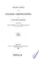 Historia critica de los falsos cronicones