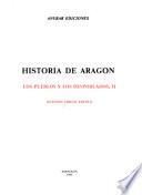 Historia de Aragón: Los Pueblos y los despoblados, I-III
