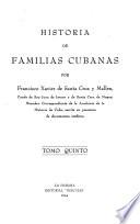 Historia de familias cubanas