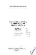 Historia de la antigua literatura latina hispano-cristiana