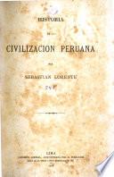 Historia de la civilización peruana