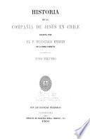 Historia de la Compañia de Jesús en Chile