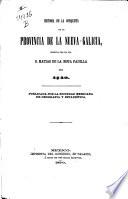 Historia de la conquista de la provincia de la Nueva-Galicia