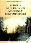 Historia de la filosofía moderna y contemporánea