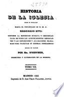 Historia de la Iglesia: (1843. 398 p.)