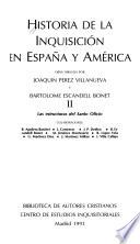 Historia de la Inquisición en España y América