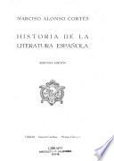Historia de la literatura española