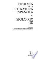 Historia de la literatura española