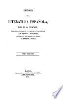 Historia de la literatura española