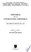 Historia de la literatura española