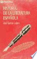 Historia de la literatura española