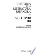 Historia de la literatura española: Siglo XVIII
