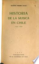 Historia de la musica en Chile, 1850-1900