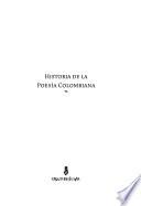 Historia de la poesía colombiana