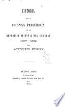 Historia de la prensa periódica de la República Oriental del Uruguay, 1807-1852