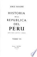 Historia de la República del Perú