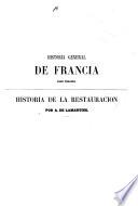 Historia de la restauracion