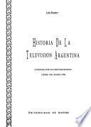 Historia de la televisión argentina