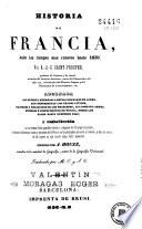 Historia de la Tierra Santa desde la más remota antigüedad hasta el año 1839, V