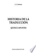 Historia de la traducción