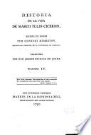 Historia de la vida de Marco Tulio Ciceron, 4