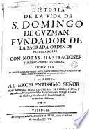 Historia de la vida de S. Domingo de Guzman