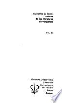 Historia de las literaturas de vanguardia