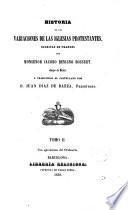 Historia de las variaciones de las Iglesias protestantes