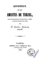 Historia de los amantes de Teruel