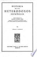 Historia de los heterodoxos españoles: Apéndice I, Documentos