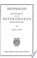 Historia de los heterodoxos españoles