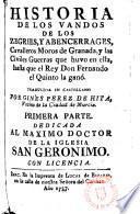 Historia de los vandos zegries