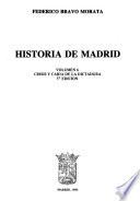 Historia de Madrid: Crisis y caida de la dictadura