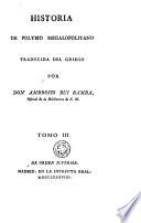 Historia de Polybio Megalopolitano