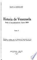 Historia de Venezuela: Desde el descubrimiento hasta 1830