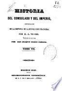 Historia del consulado y del imperio