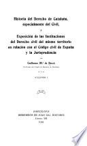 Historia del derecho de Cataluña