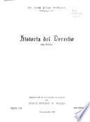 Historia del derecho